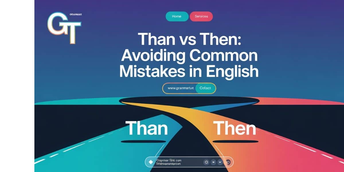 Than vs Then: Avoiding Common Mistakes in English