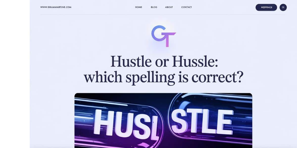 Hustle or Hussle: Which Spelling is Correct?