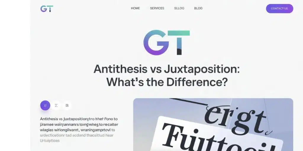Antithesis vs Juxtaposition: What’s the Difference?