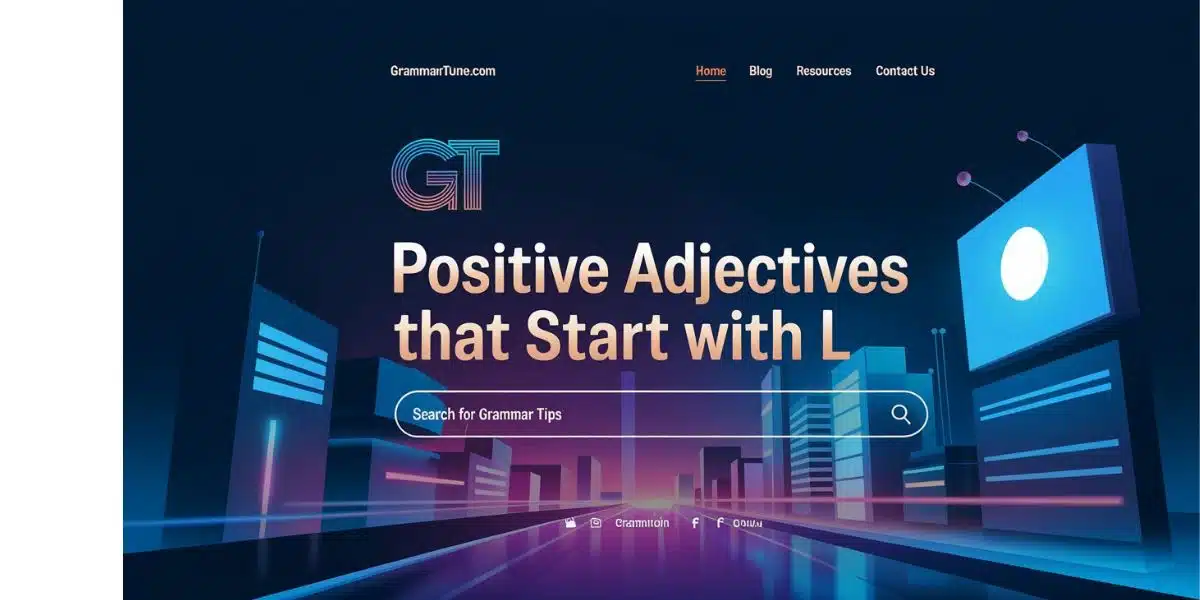 positive adjectives that start with l