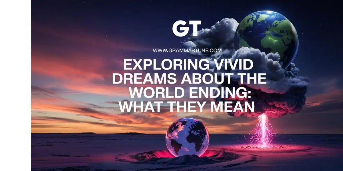 Exploring Vivid Dreams About the World Ending: What They Mean