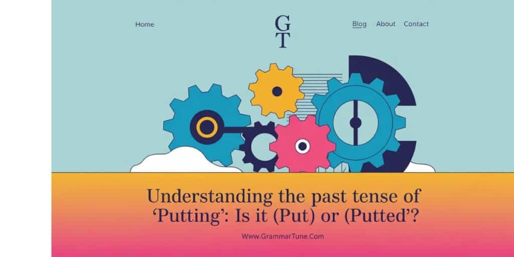 Understanding the Past Tense of ‘Putting’: Is it ‘Put’ or ‘Putted’?