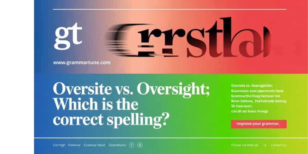 Oversite vs. Oversight: Which is the Correct Spelling?