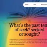 What’s the Past Tense of Seek? Seeked or Sought?