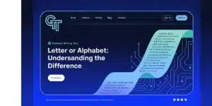 Letter or Alphabet: Understanding the Difference