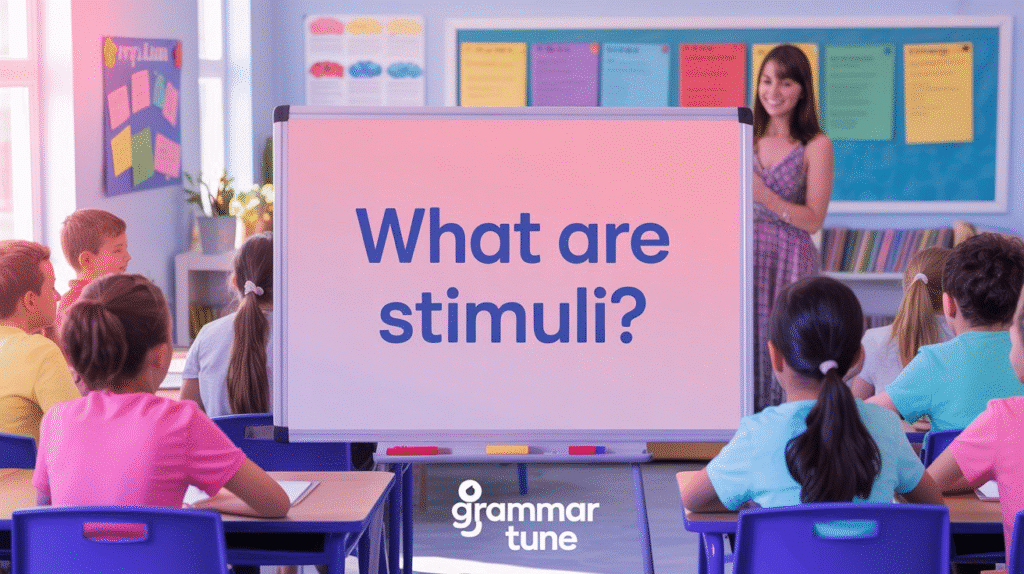 What Are Stimuli?