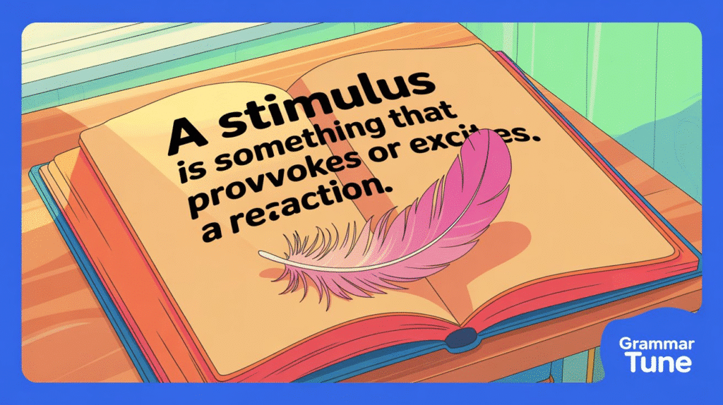 Definition of Stimulus