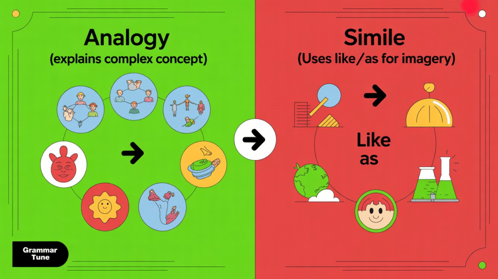 Analogy vs Simile: The Differences