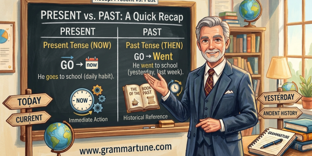 Present vs. Past: A Quick Recap