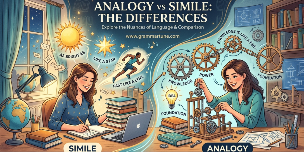 Analogy vs Simile: The Differences