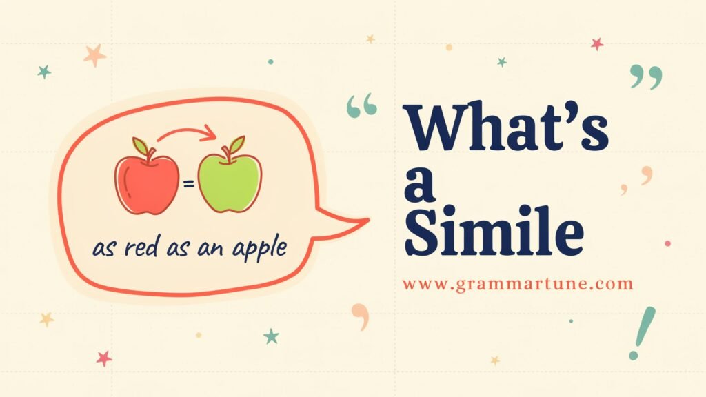 What’s a Simile